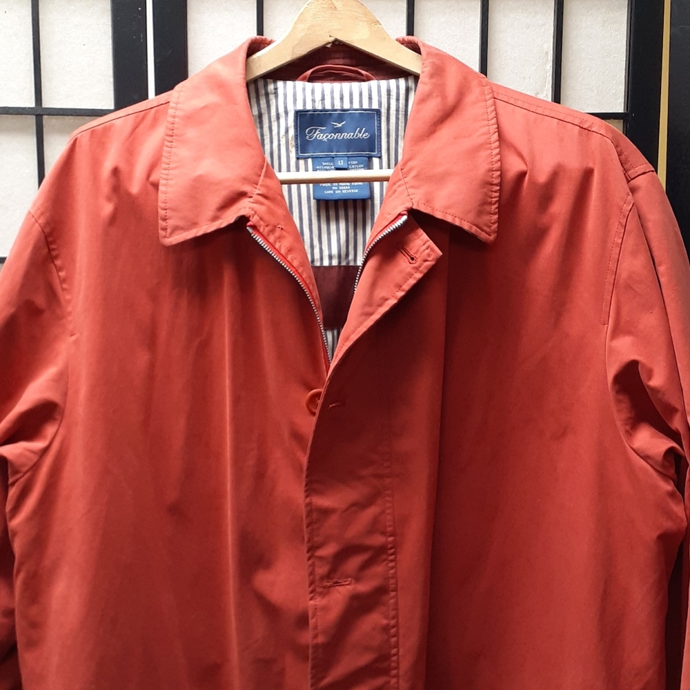 Faconnable lightweight mens Spring jacket Red LT